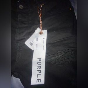 Purple brand jeans (black)- size 32-discounted price of $100